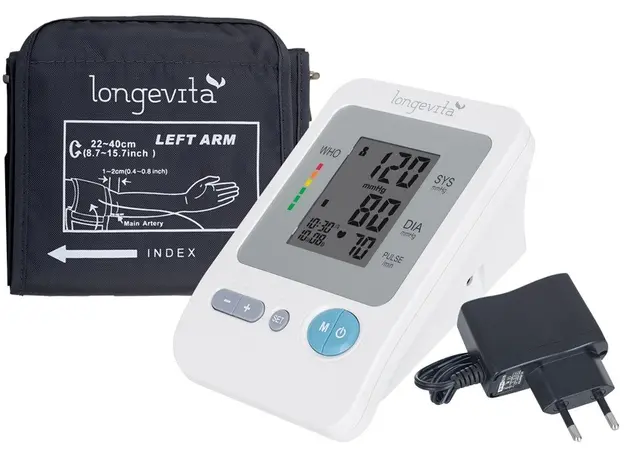 Тонометр автоматический  LONGEVITA BP-1304 для измерения артериального давления на плече - изображение 3