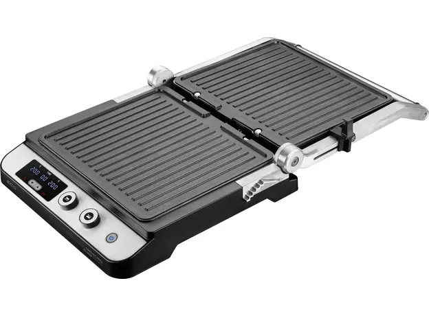 Контактный гриль (прижимной) ECG KG 1000 Gourmet нержавейка - изображение 5