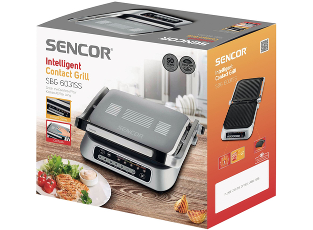 Контактный гриль (прижимной) SENCOR SBG 6031SS - изображение 13