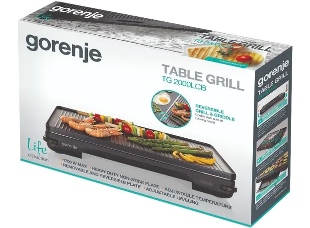 Гриль-барбекю GORENJE TG2000LCB - изображение 2