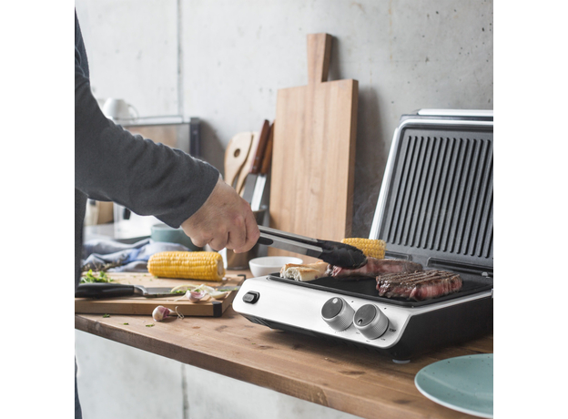 Контактный гриль (прижимной) Gastroback BBQ Pro 42537 (4016432425379) - изображение 11