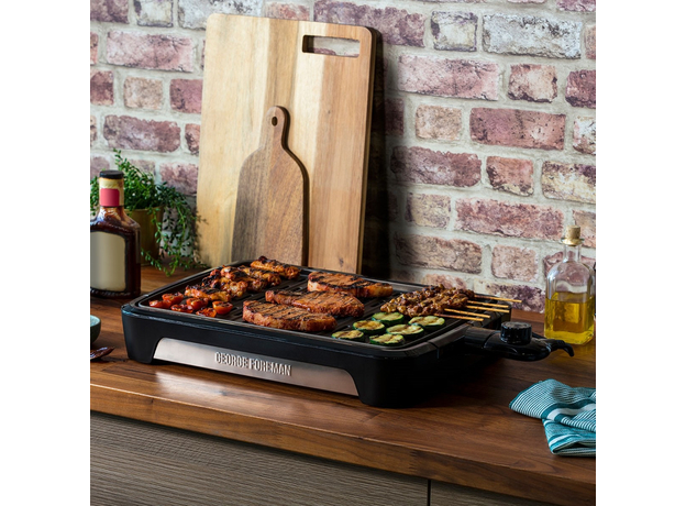 Гриль-барбекю George Foreman Smokeless BBQ Grill Large 25850-56 черный - изображение 16