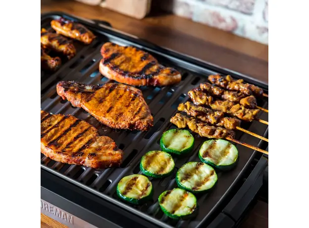 Гриль-барбекю George Foreman Smokeless BBQ Grill Large 25850-56 черный - изображение 17