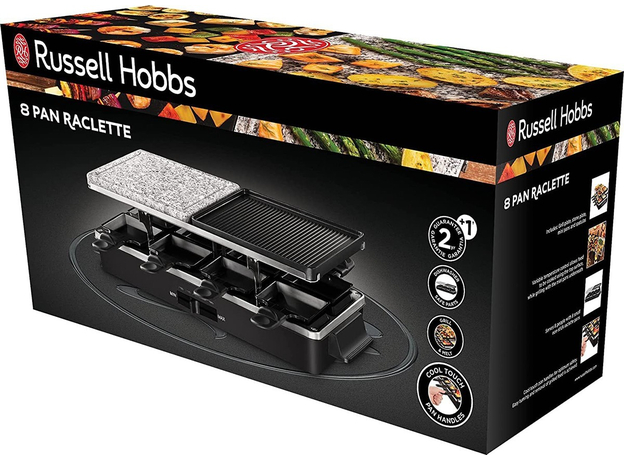 Раклетница Russell Hobbs Multi Raclette 26280-56 черный - изображение 3