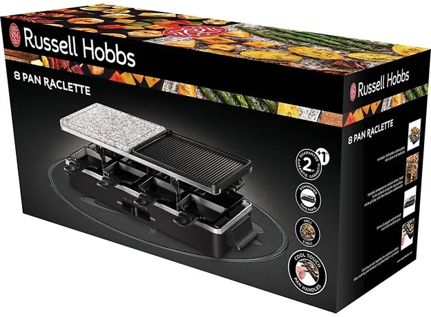 Раклетница Russell Hobbs Multi Raclette 26280-56 черный - изображение 3