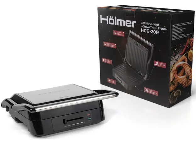 Контактный гриль (прижимной) Holmer HCG-20R - изображение 8