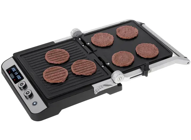 Контактный гриль (прижимной) Adler AD 3059 Stainless steel Black (5903887807937) - изображение 6