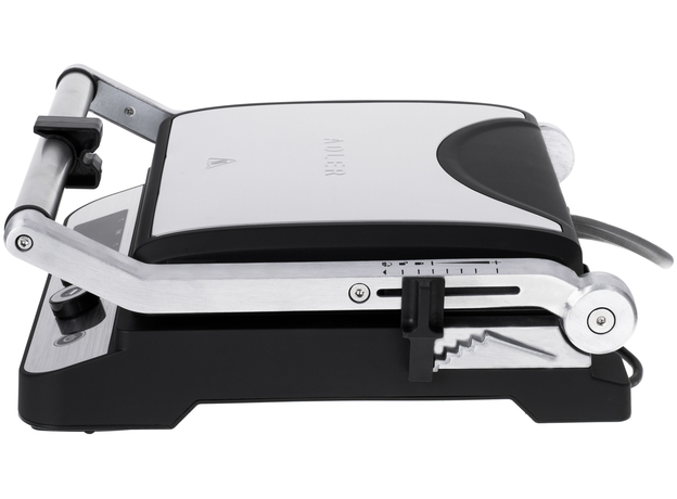 Контактный гриль (прижимной) Adler AD 3059 Stainless steel Black (5903887807937) - изображение 4