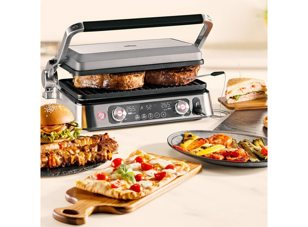 Контактный гриль (прижимной) Braun MultiGrill 9 Pro Contact grill CG 9160 нержавейка - изображение 7