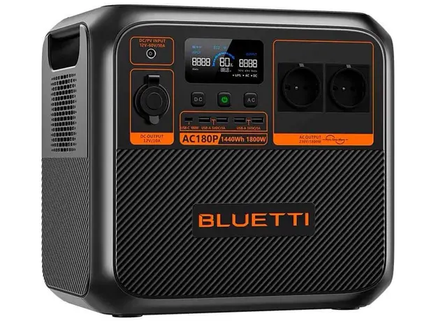 Зарядная станция Bluetti AC180P / 1800 Вт / 1440 Вт⋅ч / LiFePO4 (PB931255) - изображение 2