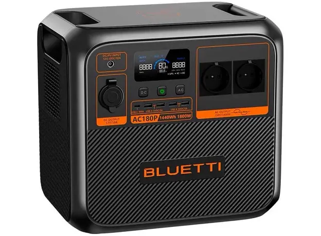 Зарядная станция Bluetti AC180P / 1800 Вт / 1440 Вт⋅ч / LiFePO4 (PB931255) - изображение 5