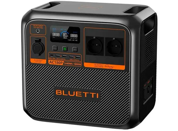 Зарядная станция Bluetti AC180P / 1800 Вт / 1440 Вт⋅ч / LiFePO4 (PB931255) - изображение 6