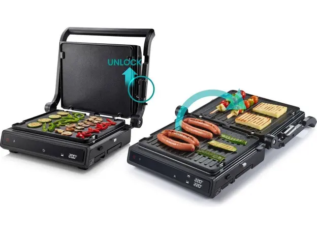 Контактный гриль (прижимной) HISENSE HCG1600DBT - изображение 17