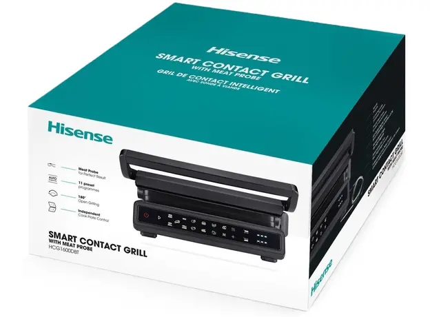 Контактный гриль (прижимной) HISENSE HCG1600DBT - изображение 43