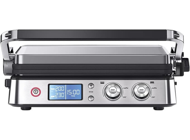 Контактный гриль (прижимной) Braun MultiGrill 9 Contact grill CG 9043 нержавейка (CG9043) - изображение 2