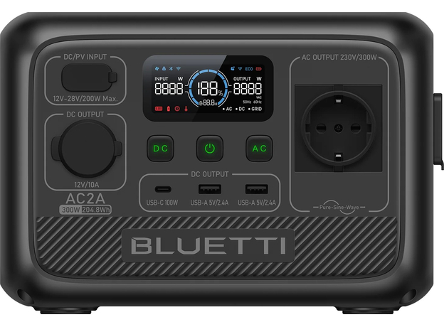 Зарядная станция Bluetti AC2A / 300 Вт / 204.8 Вт⋅ч / LiFePO4 - изображение 3