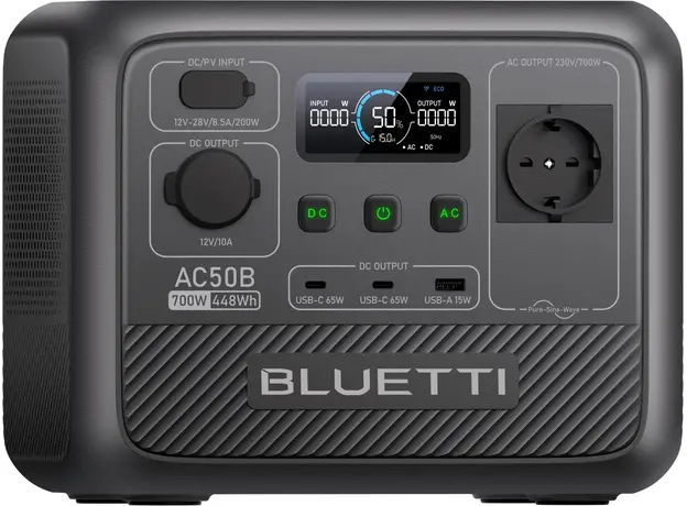 Зарядная станция Bluetti AC50B / 700 Вт / 448 Вт⋅ч / LiFePO4 (PB931484) - изображение 2
