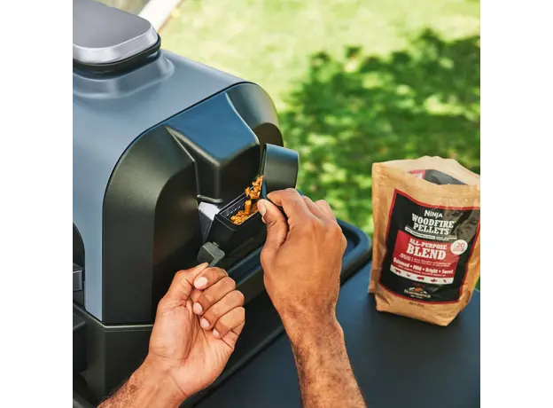 Гриль кухонный Ninja Woodfire Pro Connect XL Electric BBQ Grill & Smoker OG901 синий - изображение 7