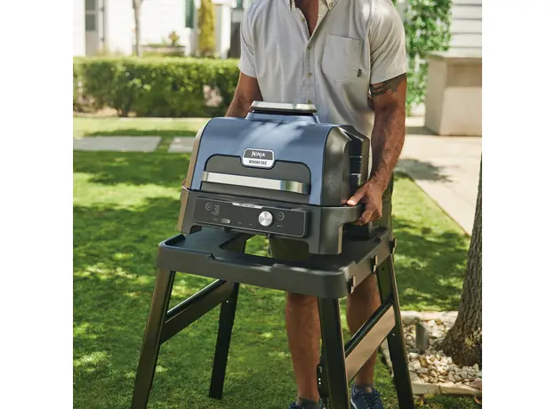 Гриль кухонный Ninja Woodfire Pro Connect XL Electric BBQ Grill & Smoker OG901 синий - изображение 10