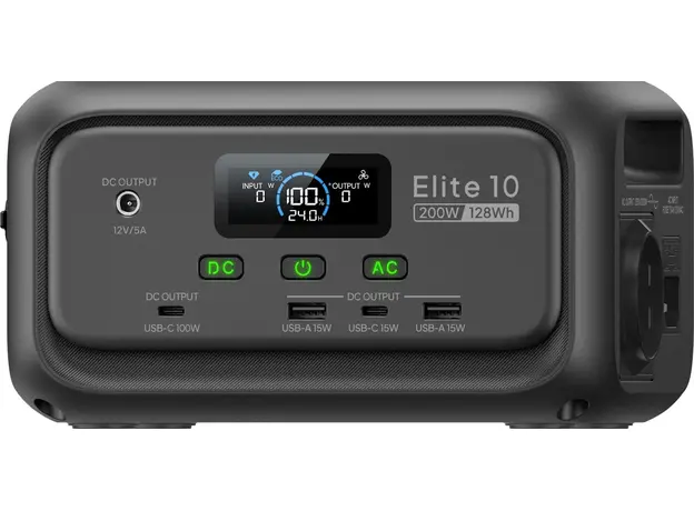 Зарядная станция Bluetti Elite 10 / 200 Вт / 128 Вт⋅ч / LiFePO4 (P-EL10-EU-GY-BL-010) - изображение 3