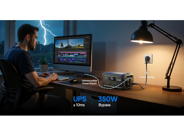 Зарядная станция Bluetti Elite 10 / 200 Вт / 128 Вт⋅ч / LiFePO4 (P-EL10-EU-GY-BL-010) - изображение 20