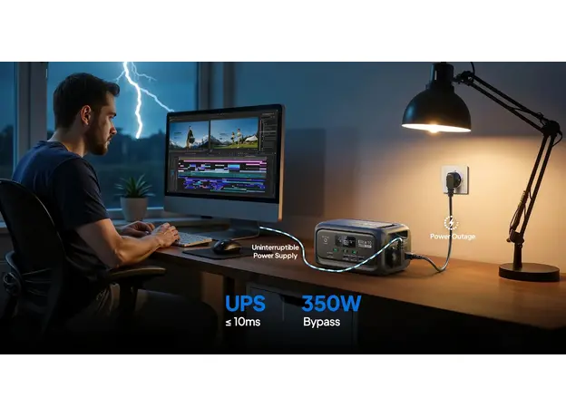 Зарядная станция Bluetti Elite 10 / 200 Вт / 128 Вт⋅ч / LiFePO4 (P-EL10-EU-GY-BL-010) - изображение 20