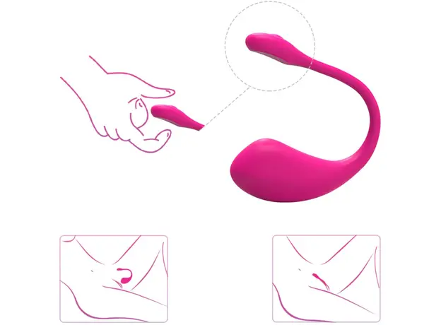 Вибратор-яйцо Lovense Lush 2 для стимуляции точки G (SO4083) - изображение 6