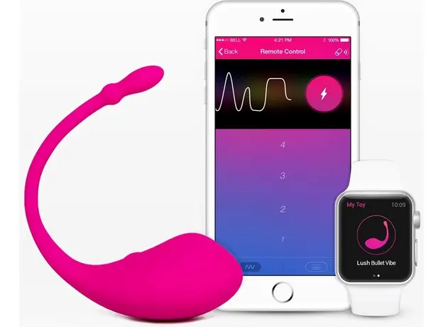 Вибратор-яйцо Lovense Lush 2 для стимуляции точки G (SO4083) - изображение 8