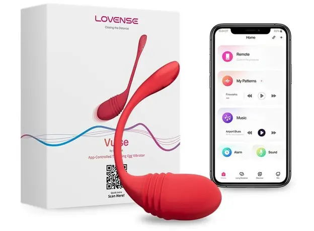 Вибратор-яйцо Lovense Vulse с функцией бесконтактного воздействия (SO8792) - изображение 19