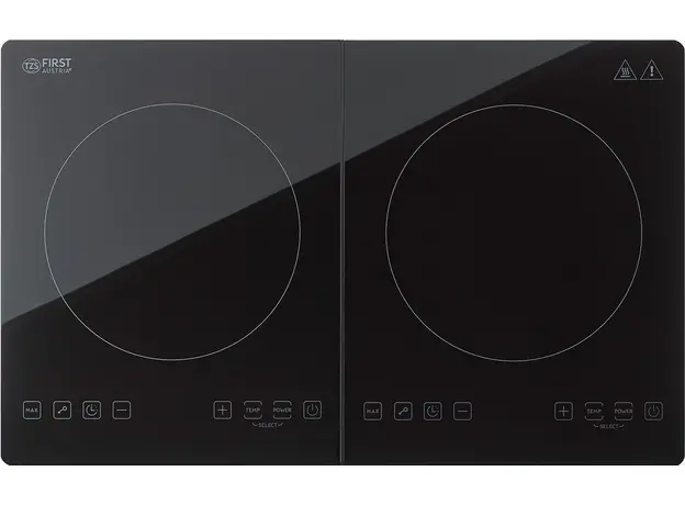 Настольная плита электрическая First Austria FA-5095-4 Black двухконфорочная 