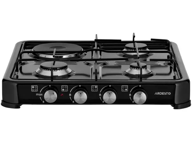 Настольная плита комбинированная ARDESTO CTC-NS5015B четырехконфорочная 