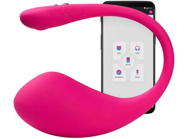 Вибратор-яйцо Lovense Lush 3 Bluetooth Pink - изображение 2