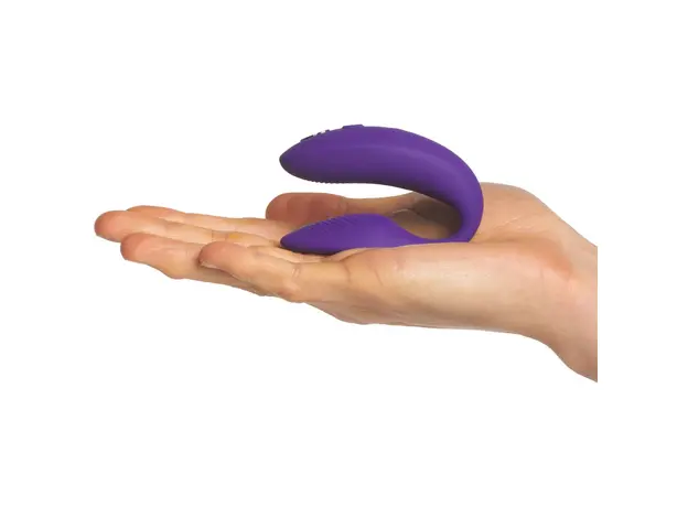Вибратор для пар We-Vibe Sync 2 Purple с управлением через приложение, Цвет: Фиолетовый - изображение 14