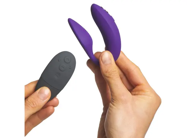 Вибратор для пар We-Vibe Sync 2 Purple с управлением через приложение, Цвет: Фиолетовый - изображение 15