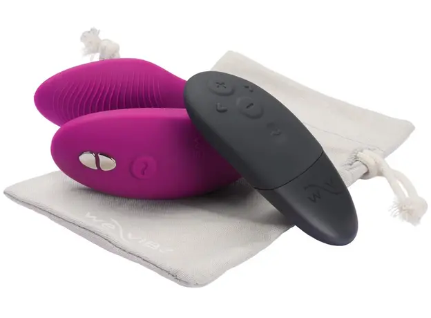 Вибратор для пар We-Vibe Sync 2 Pink с управлением через приложение, Цвет: Розовый - изображение 17