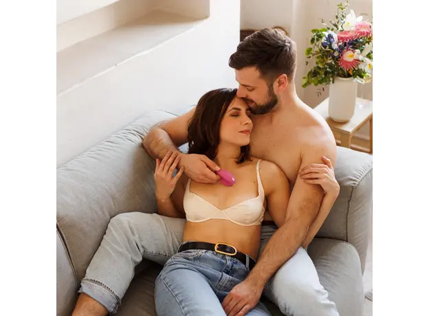 Вибратор для пар We-Vibe Sync 2 Pink с управлением через приложение, Цвет: Розовый - изображение 21