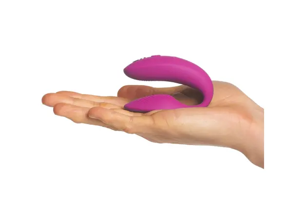 Вибратор для пар We-Vibe Sync 2 Pink с управлением через приложение, Цвет: Розовый - изображение 12