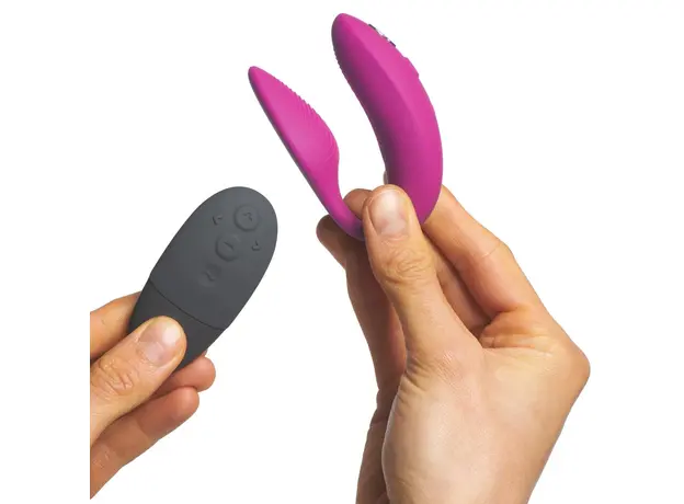 Вибратор для пар We-Vibe Sync 2 Pink с управлением через приложение, Цвет: Розовый - изображение 13