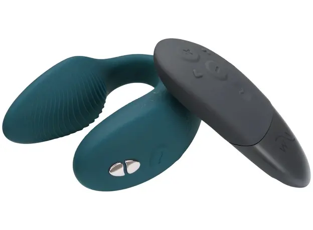 Вибратор для пар We-Vibe Sync 2 Velvet Green с управлением через приложение, Цвет: Темно-зеленый - изображение 6