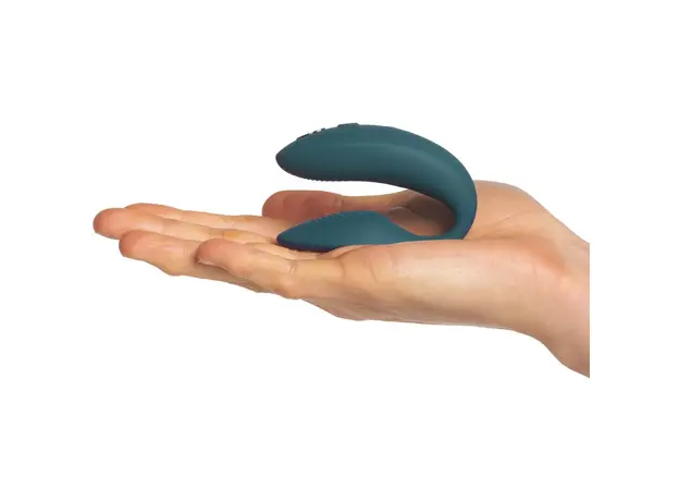 Вибратор для пар We-Vibe Sync 2 Velvet Green с управлением через приложение, Цвет: Темно-зеленый - изображение 14