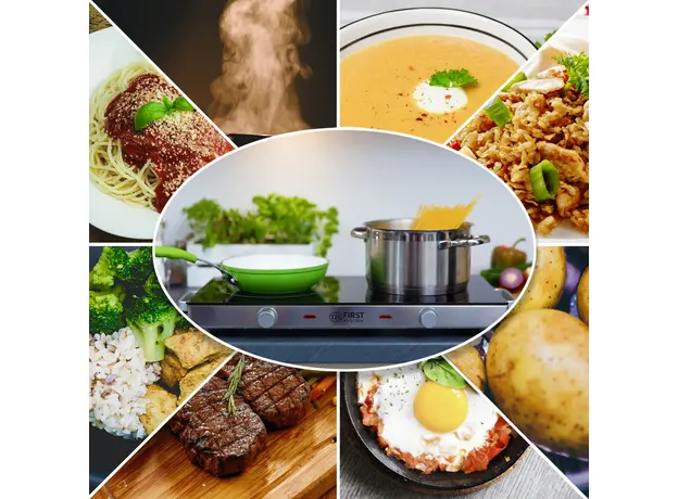 Настольная плита электрическая FIRST Austria FA-5096-7 двухконфорочная - изображение 5