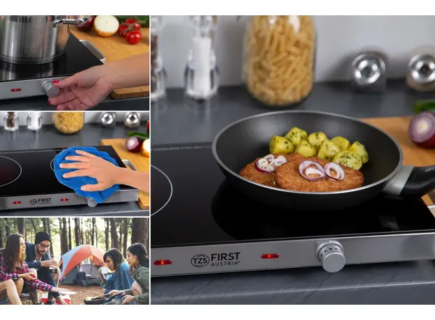 Настольная плита электрическая FIRST Austria FA-5096-7 двухконфорочная - изображение 8