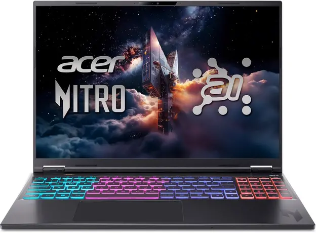 Игровой ноутбук Acer Nitro 16S AN16S-61 (NH.QZWEU.002) Obsidian Black 