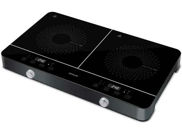 Настольная плита электрическая Sencor SCP 4201GY двухконфорочная - изображение 3