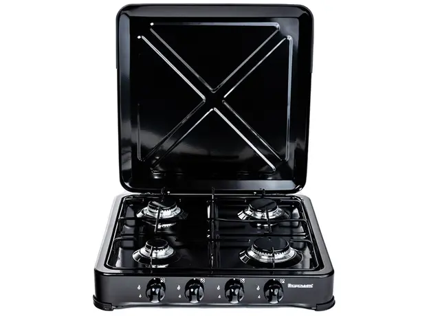 Настольная плита газовая Ravanson K-04TB четырехконфорочная - изображение 2