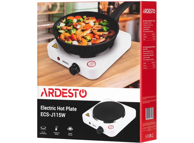 Настольная плита электрическая ARDESTO ECS-J115W - изображение 5