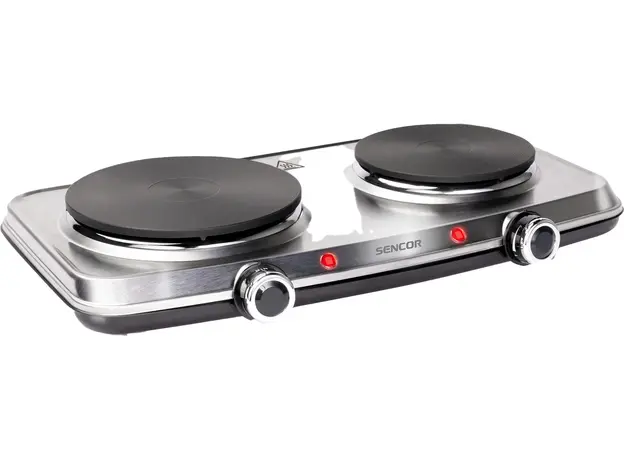 Настольная плита электрическая Sencor SCP2256SS двухконфорочная - изображение 3