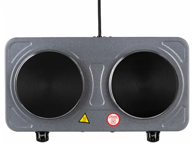 Настольная плита Ardesto ECS-J220G двухконфорочная - изображение 4