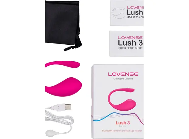 Вибратор-яйцо Lovense Lush 3 Bluetooth Pink - изображение 18