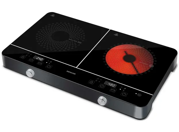 Плита настольная индукционная Sencor SCP4001BK двухконфорочная - изображение 3